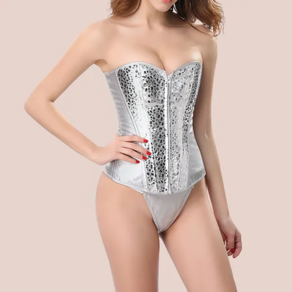 corset-argente Ασημένιος κορσές ιντιμισιμι