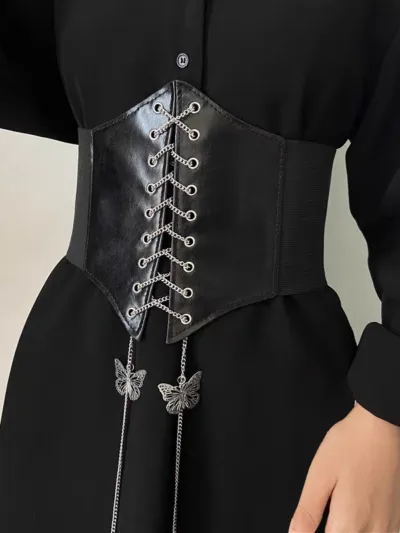 corset-papillon Κορσές με πεταλούδες τζιν stradivarius